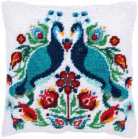 Pauline, kit coussin canevas Gobelin Vervaco