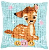 Disney Bambi, kit coussin canevas Vervaco