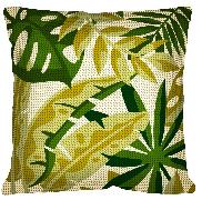 Flore, kit coussin canevas Seg de Paris