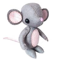 " Sam la Souris ", kit feutrine collection < Woolfelt >