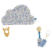 Nuage doudou bleu,  kit couture naissance collection Com 1 Idee