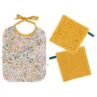 Mon premier repas en jaune, kit couture collection Com 1 Idee