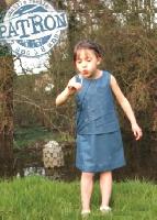 La Robe < Origami > pour Enfants, patron de couture < Lalimaya >