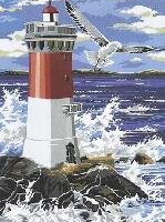 Le Phare, kit canevas Seg de Paris, 40 X 50 cm