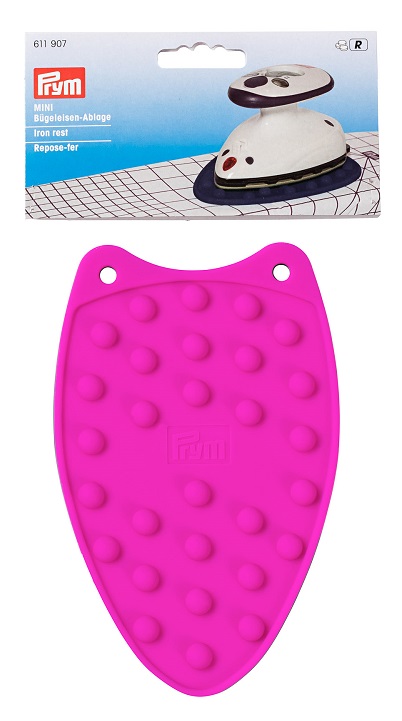 Mini Fers à Repasser Et Accessoires : Accessoires Fer à Repasser,Mini  Repose-fer Silicone Prym, Coloris Violet, Fuchsia Ou Gris