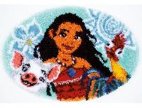 Moana, kit tapis au point nou Disney Vervaco