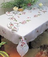 Ramage, nappe " Margot Broderie ", Broderie Traditionnelle