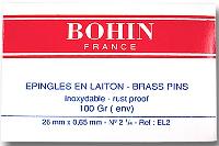 Epingles en laiton dor Bohin 100 g