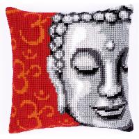 Mditation, kit coussin canevas Vervaco