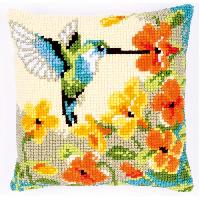 Colibri, kit coussin canevas Vervaco