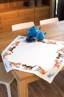 Chatons Jouants, kit nappe toile Ada Vervaco
