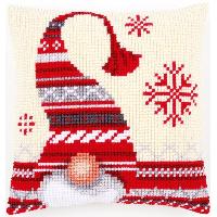 Lutin de Nol, kit coussin canevas Vervaco