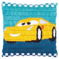 Cars Cruz Disney, kit coussin point lanc Vervaco