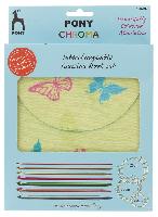 Set de crochets Tunisiens Chroma Pony N3.0  N6.0