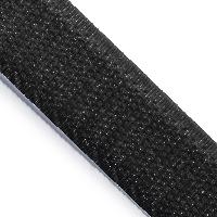 Ruban auto-agrippant Noir Prym, 20 mm, 8 M, partie crochet  coudre