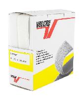 Ruban Velcro adhesif Blanc, 20 mm, 5 M