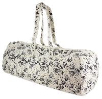 Sac  ouvrage < Eventails >, tissu coton et lin Dashwood