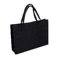 Sac cabas feutr couleur Noir