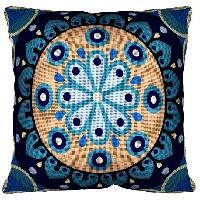 Eclosion, kit coussin canevas Pnlope Seg de Paris