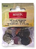 Sequins Paillettes Argent  Coudre Bohin, 150 units