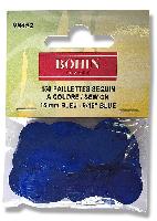 Sequins Paillettes Bleu  Coudre Bohin, 150 units