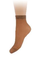 Socquette Lycra Fin Clio, 15 Deniers, 2 paires, coloris NOIR ou CAMEL