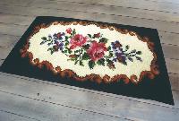 Mary Poppins, tapis Smyrnalaine 50 X 100 cm, sans la Laine