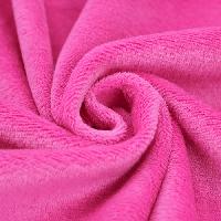 Coupon tissu peluche < Kullaloo Shorty >, coloris < FUSHIA >