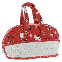 Trousse de toilette 2 anses motif Hello Kitty