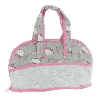 Trousse de toilette 2 anses motif Hello Kitty