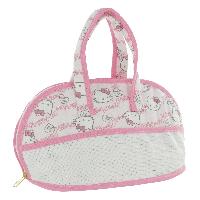 Trousse de toilette 2 anses motif Hello Kitty