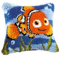 Nemo, kit coussin au point nou Disney Vervaco